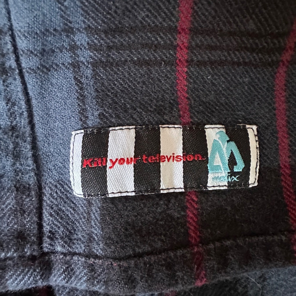 Matix Red Fabric Detail